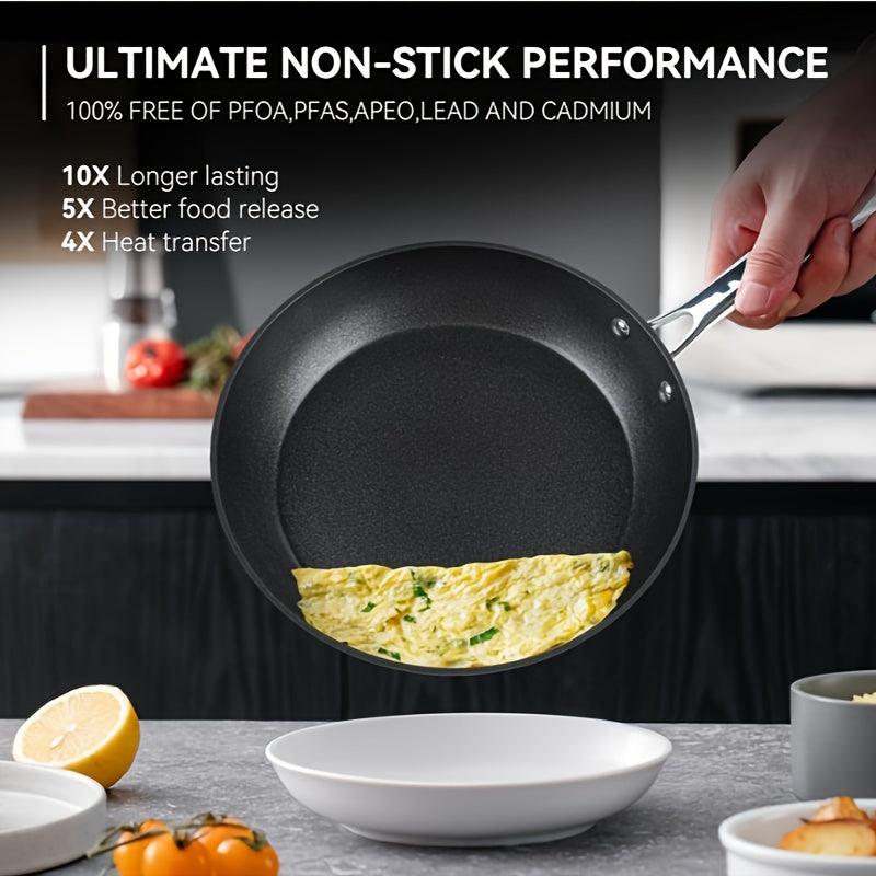 Nonstick 5Ply Skillet OvenSafe InductionCompatible - HomeGoods Lima