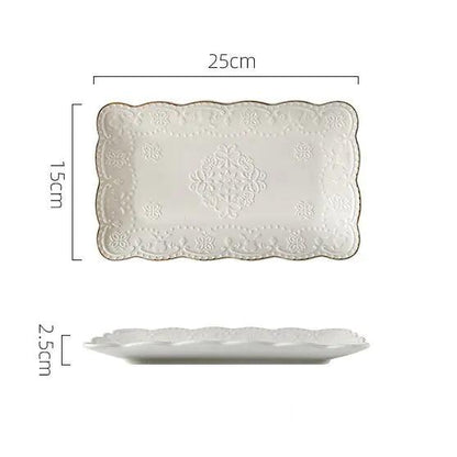 European Luxury Dinner Plates - HomeGoods Lima