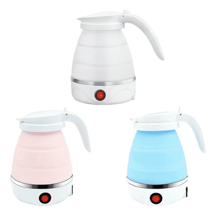 Folding Silicone Travel Electric Kettle - 600 ML - HomeGoods Lima