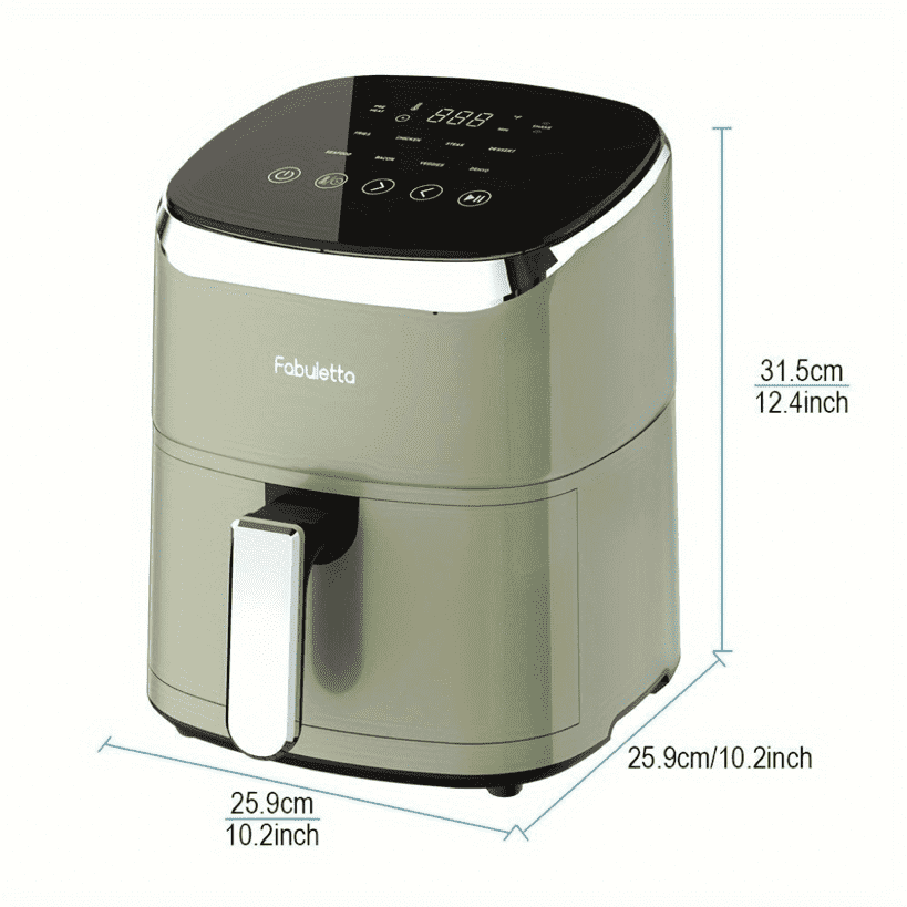 Air Fryer Fabuletta 4L 1550W 9in1 OilLess - HomeGoods Lima