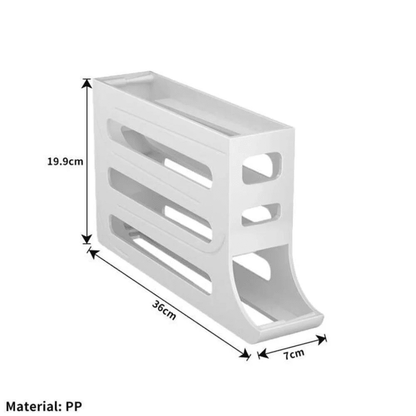 4 Tiers Egg Holder for Fridge - HomeGoods Lima