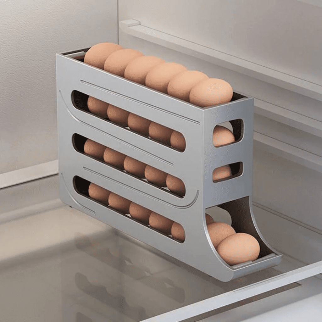 4 Tiers Egg Holder for Fridge - HomeGoods Lima