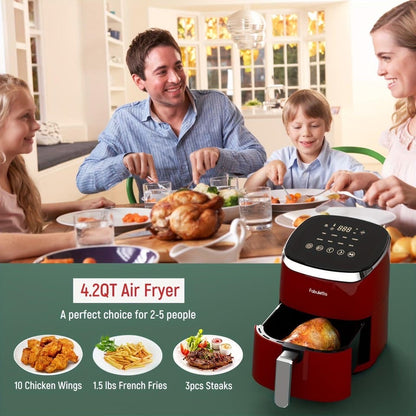 Air Fryer 4L with 9 Cooking Functions Reminder 1550W Power - HomeGoods Lima