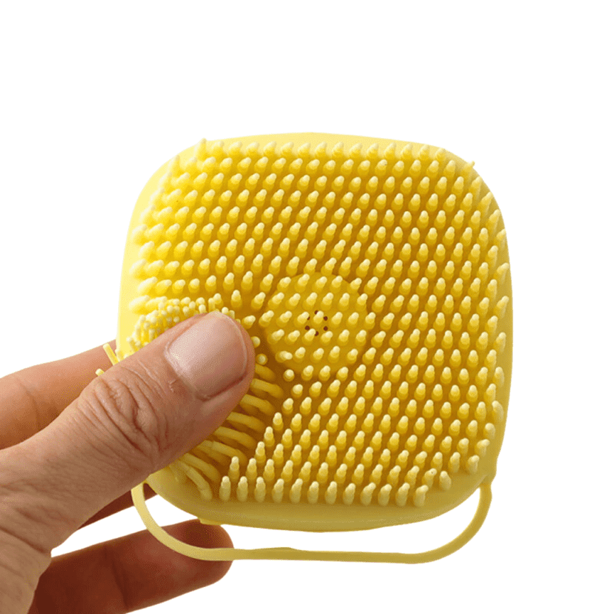 Silicone Head Massage Brush: Versatile Bathroom Essential - HomeGoods Lima