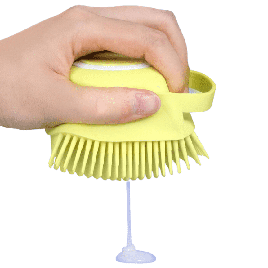 Silicone Head Massage Brush: Versatile Bathroom Essential - HomeGoods Lima