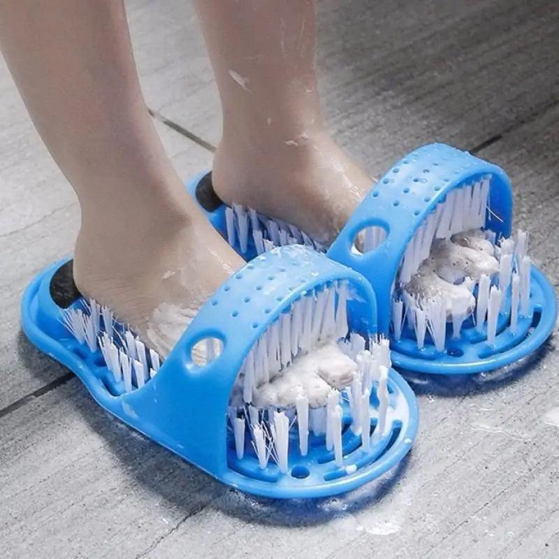 Household Bathroom Foot Cleaning Brush Slipper - HomeGoods Lima