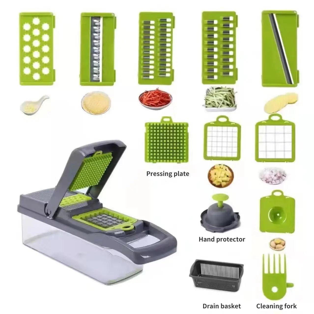 12-In-1 Multifunctional Vegetable Slicer Cutter - HomeGoods Lima