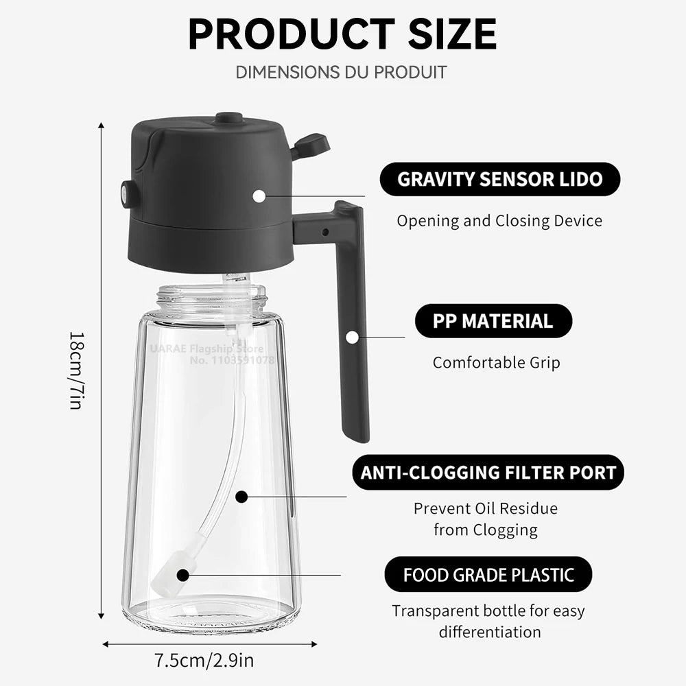 SprayPour Duo Kitchen Bottle