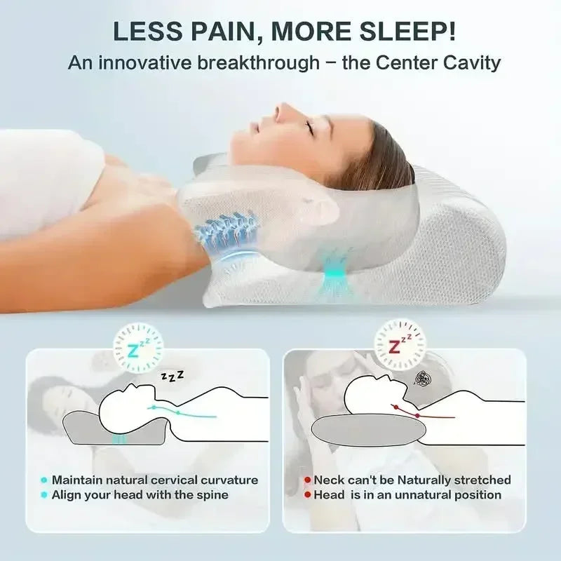 Cervical Butterfly Bliss Neck Support Pillow