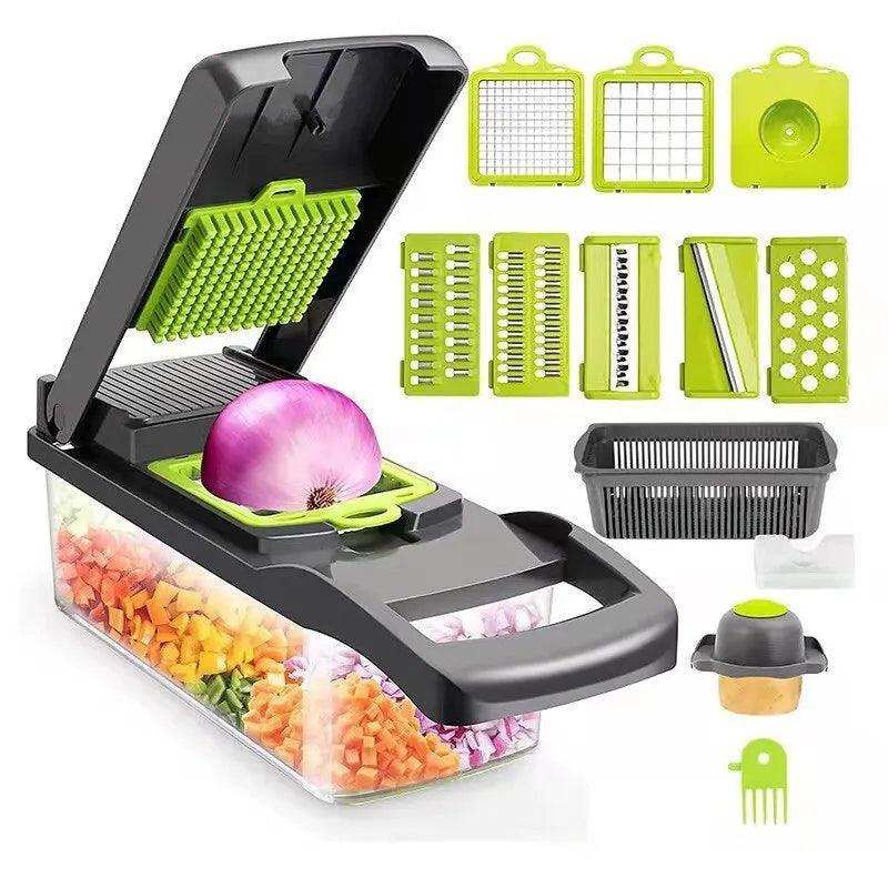 12-In-1 Multifunctional Vegetable Slicer Cutter - HomeGoods Lima