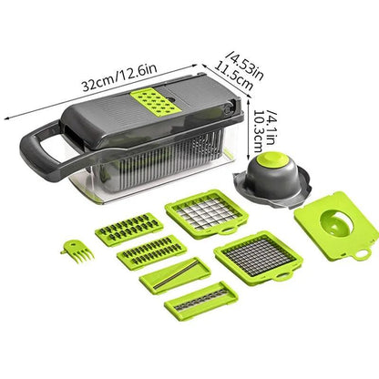 12-In-1 Multifunctional Vegetable Slicer Cutter - HomeGoods Lima