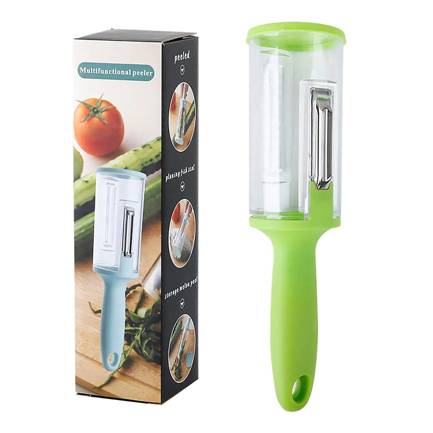 Multifunctional Peeling Knife with Storage - HomeGoods Lima