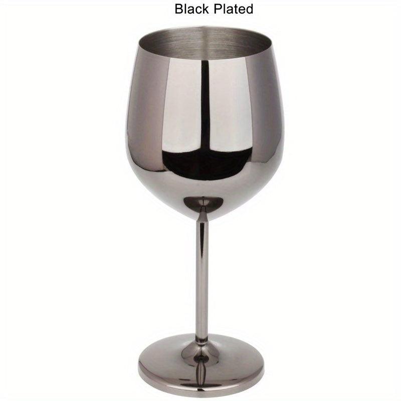 Stainless Steel Wine Glass Creative Durable DropResistant Barware - HomeGoods Lima