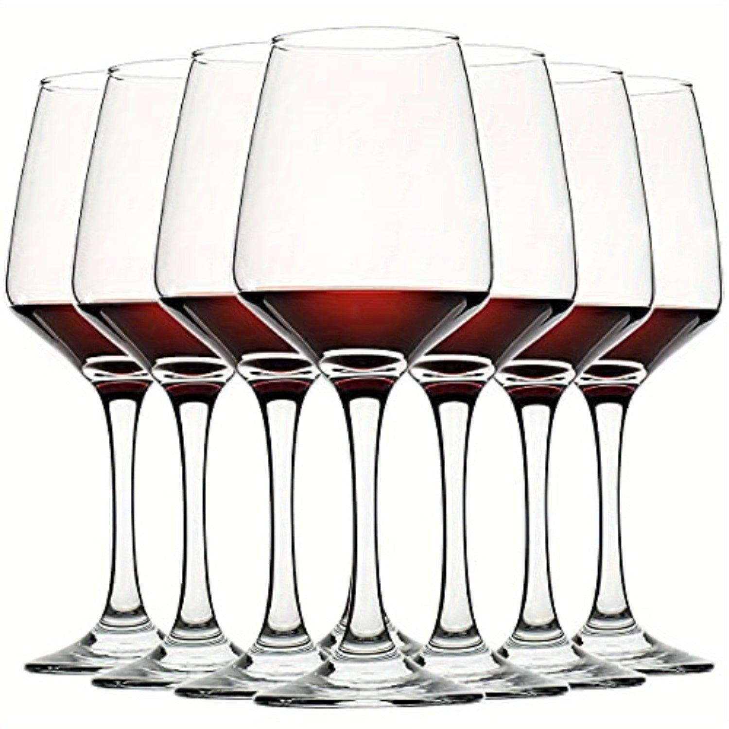 Durable Long Stem Crystal Wine Glasses LeadFree Dishwasher Safe - HomeGoods Lima