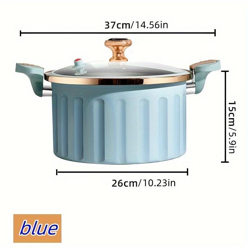 Large Capacity Enamel Pressure Cooker for Soups Stews NonStick - HomeGoods Lima