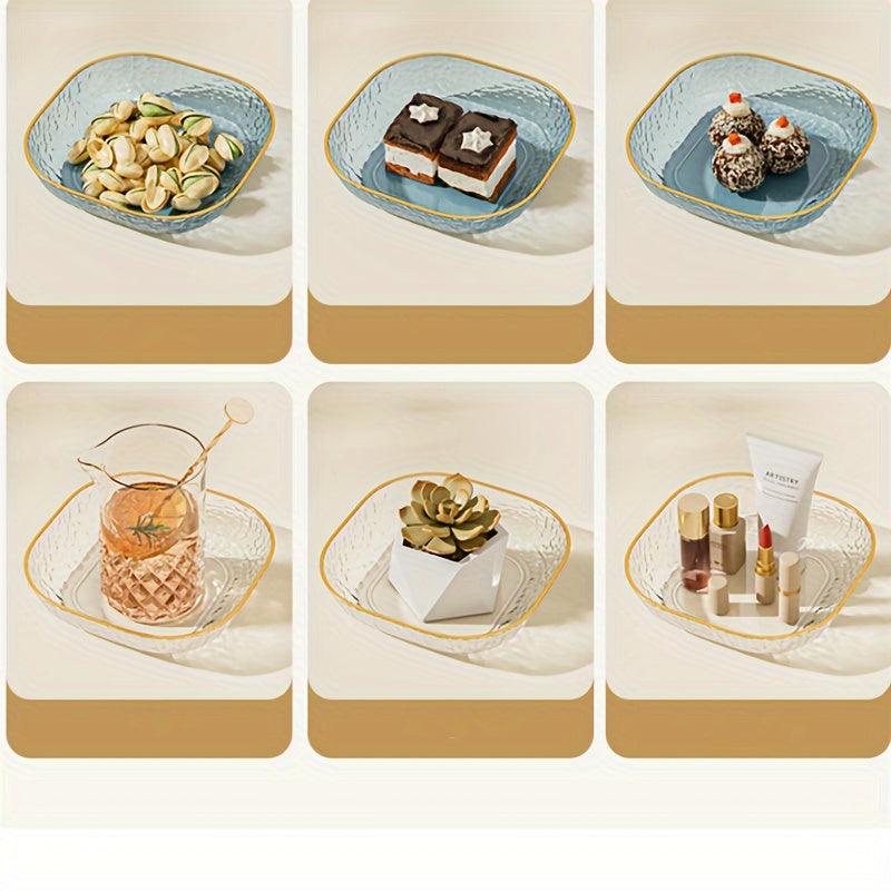 Square Plastic Serving Tray versatile for home and restaurants - HomeGoods Lima