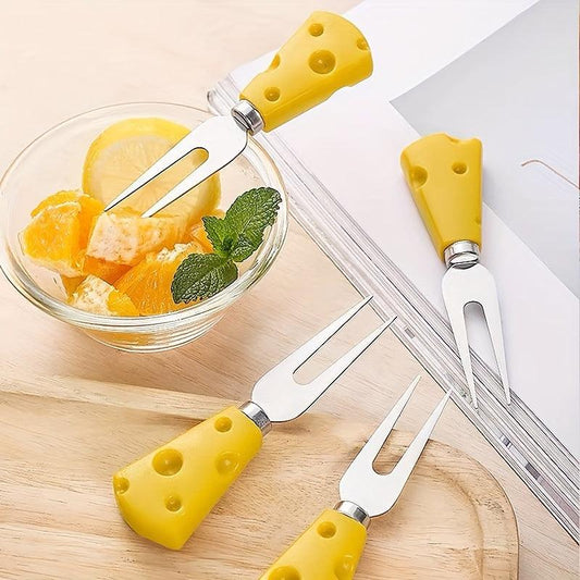 Kawaii Cheese Fork Set Perfect for Cheese Fruit and Salad - HomeGoods Lima