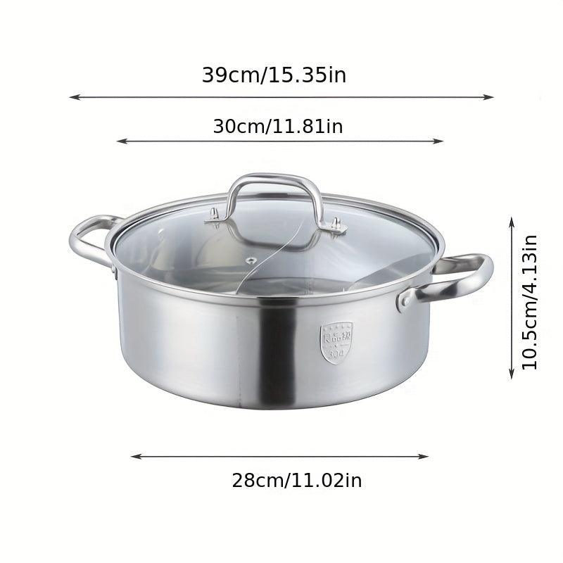 Stainless Steel Mandarin Duck Hot Pot Noodle Pan - HomeGoods Lima