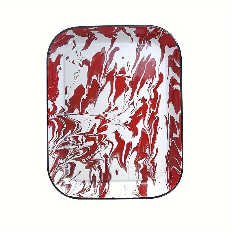 Durable Enamel Dinner Plates Set Perfect for Camping Parties - HomeGoods Lima