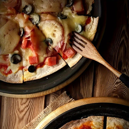 3Piece NonStick Baking Steel Pizza Pan Set - HomeGoods Lima