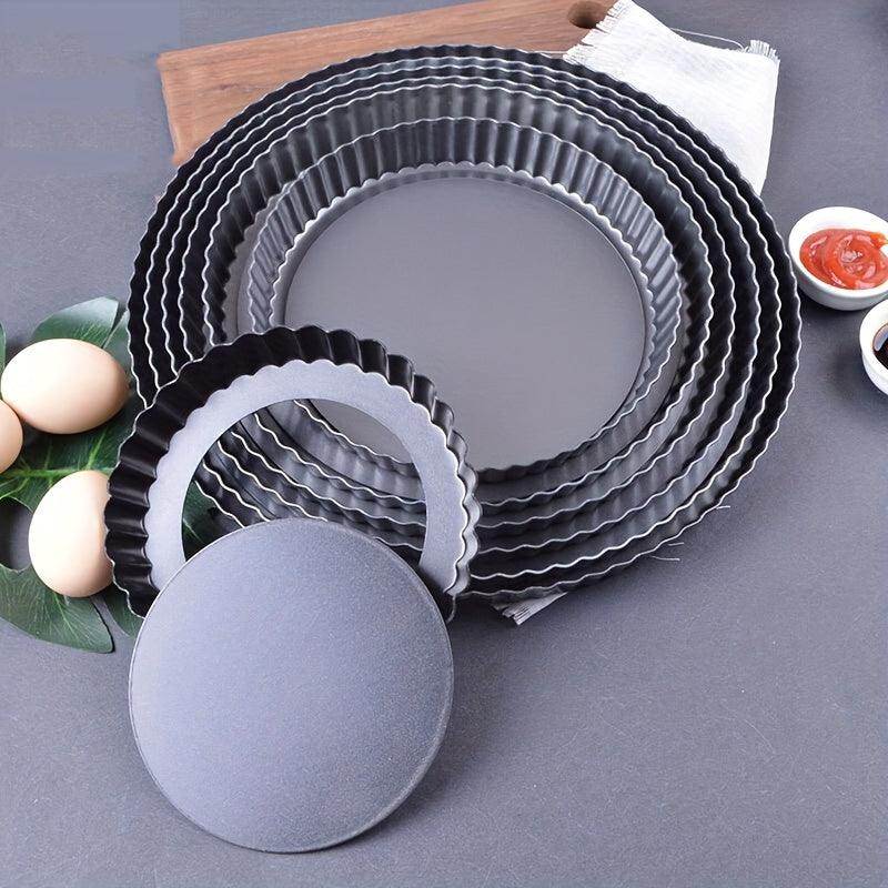 Nonstick 4pc Round Cake Quiche Pan Set with Removable Bottoms - HomeGoods Lima