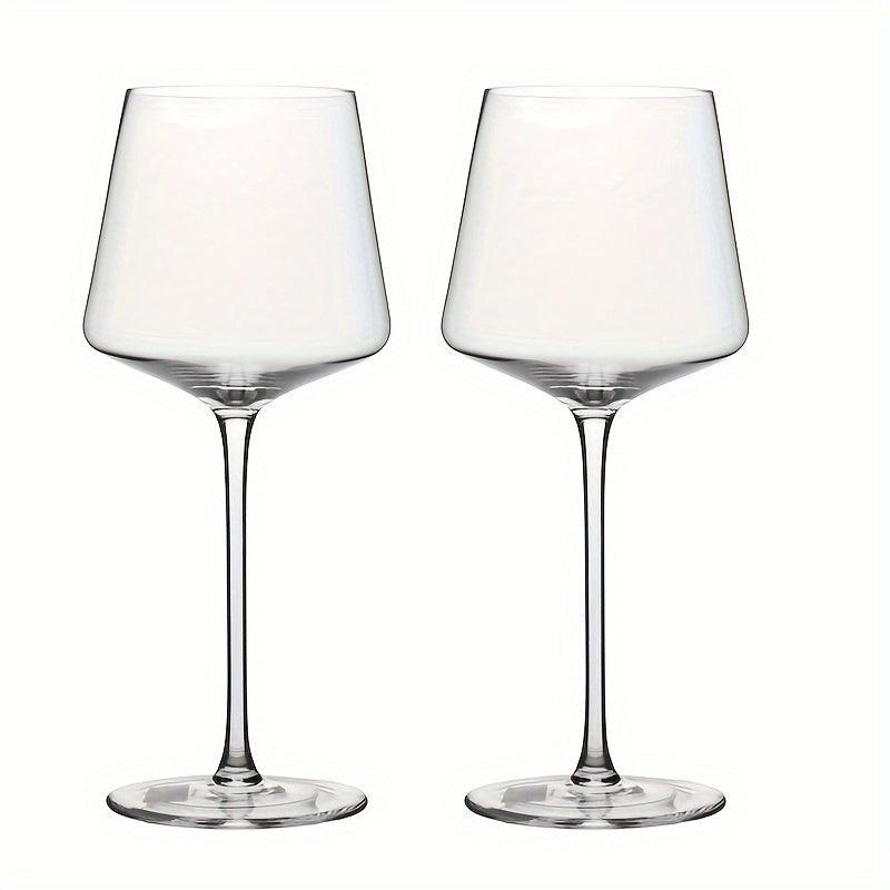 Handblown Crystal Wine Glasses Set for Wine Tasting and Events - HomeGoods Lima