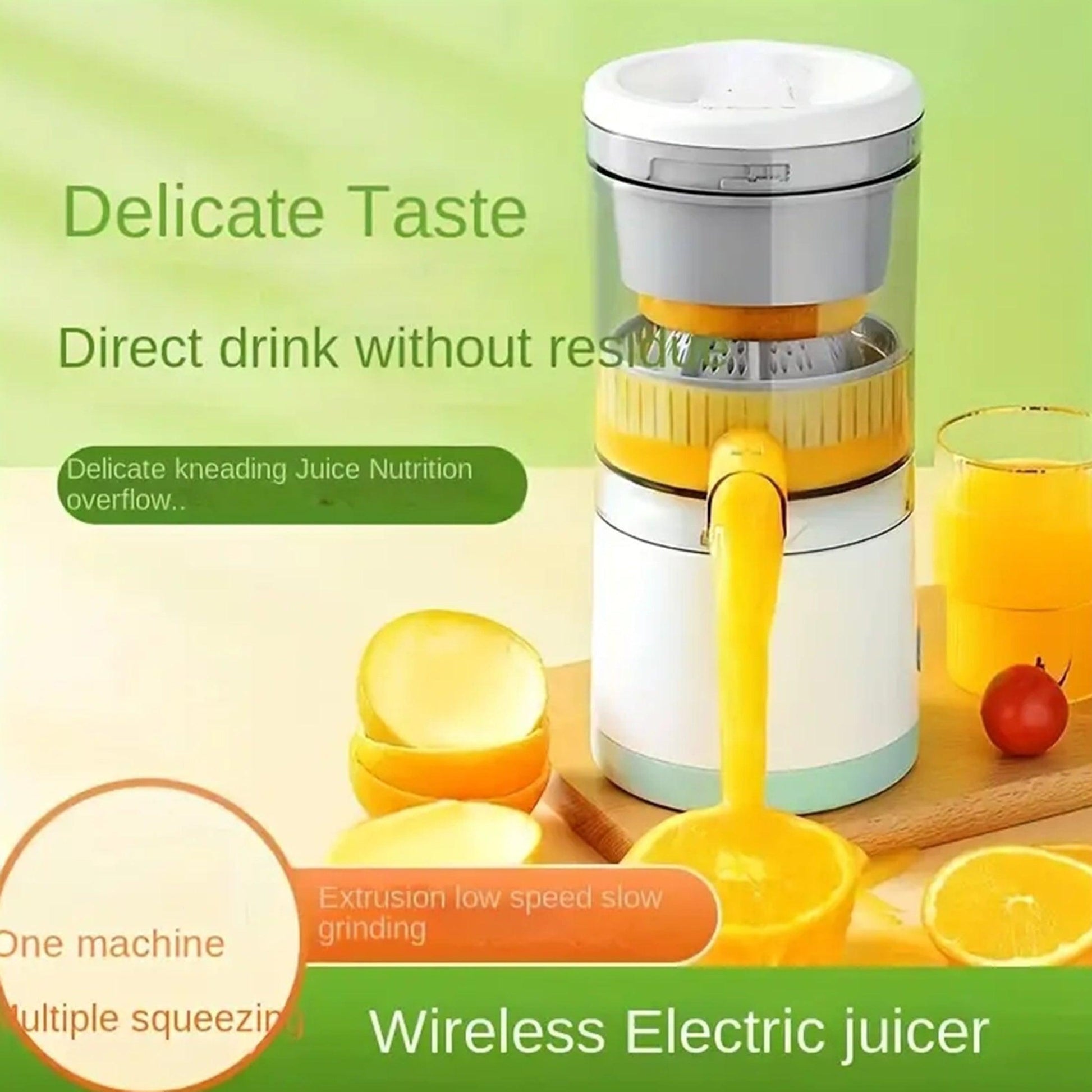 Portable USB Charging Citrus Juicer with Rechargeable Battery - HomeGoods Lima