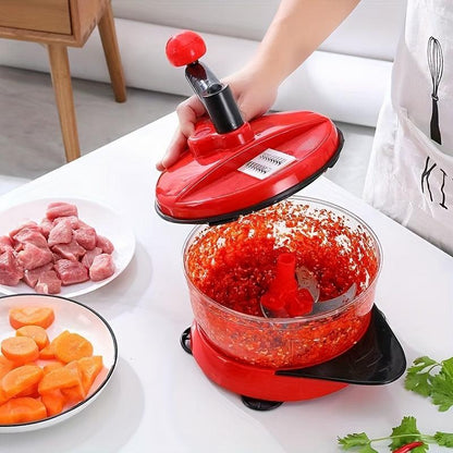 Multifunctional Manual Food Chopper Meat Grinder - HomeGoods Lima