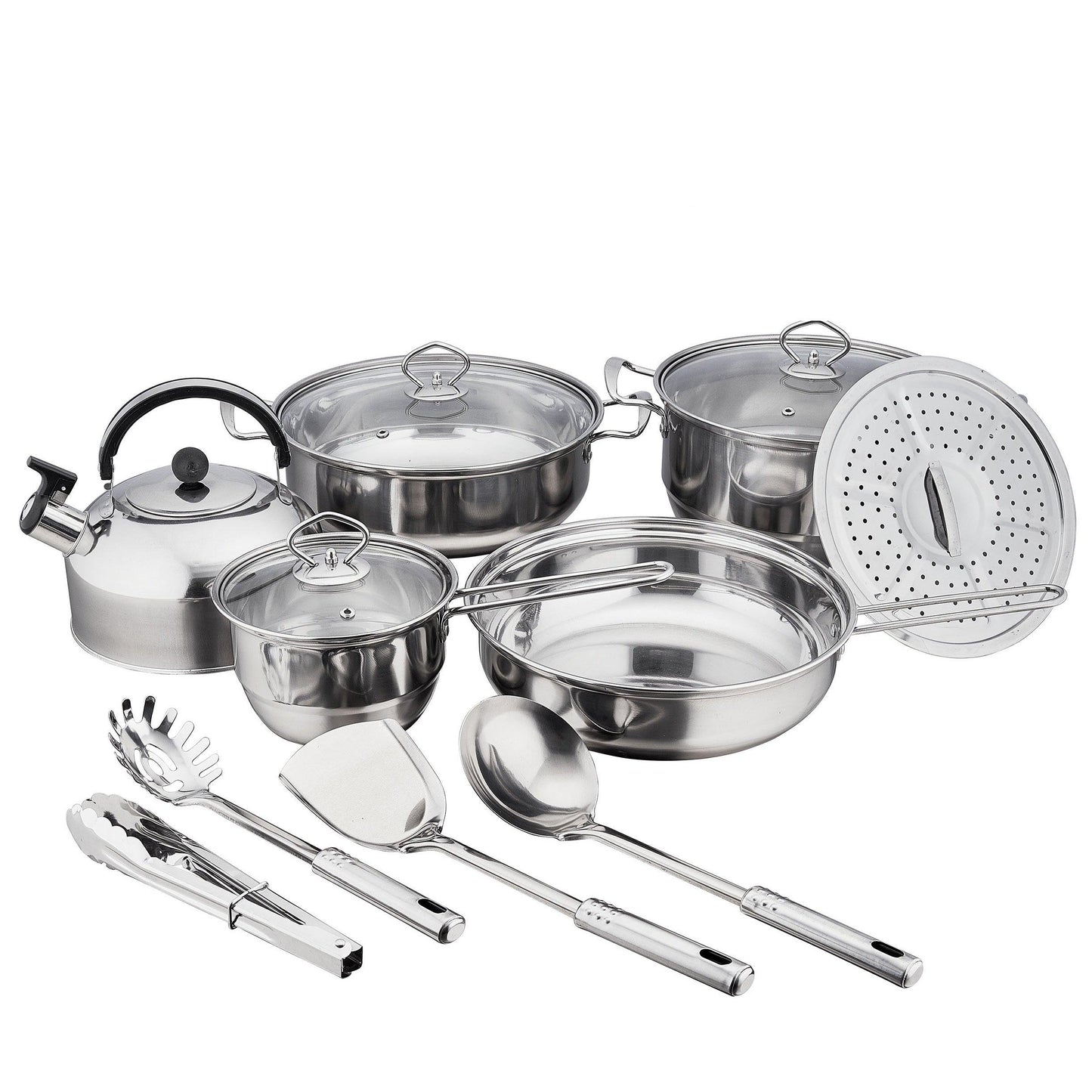 Durable Stainless Steel 14Piece Kitchen Utensil Set - HomeGoods Lima