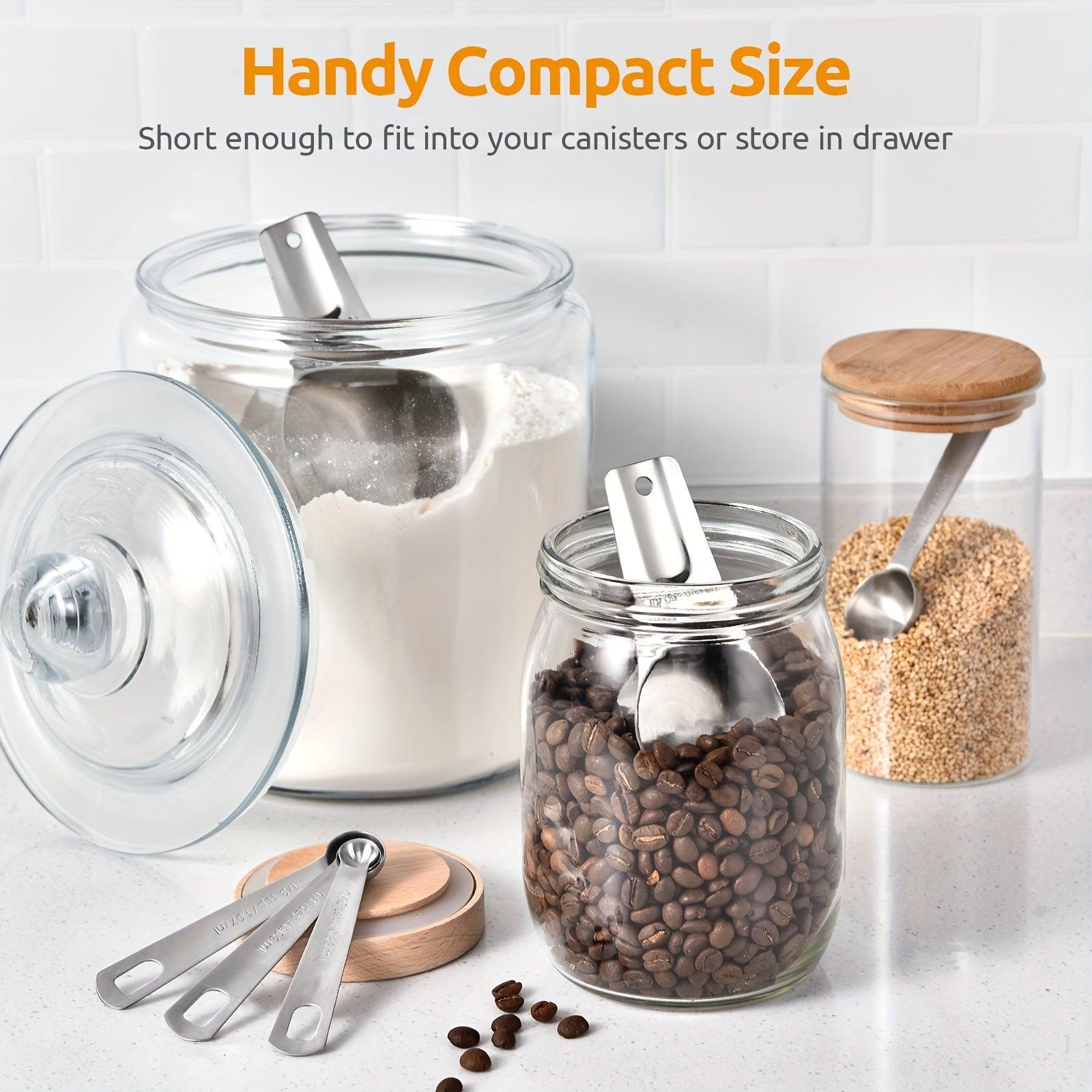 Stainless Steel Measuring Cups Spoons Set - HomeGoods Lima