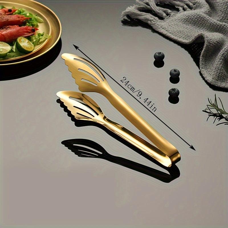 Stainless Steel Multifunctional Serving Tongs for Barbecue and Buffet - HomeGoods Lima