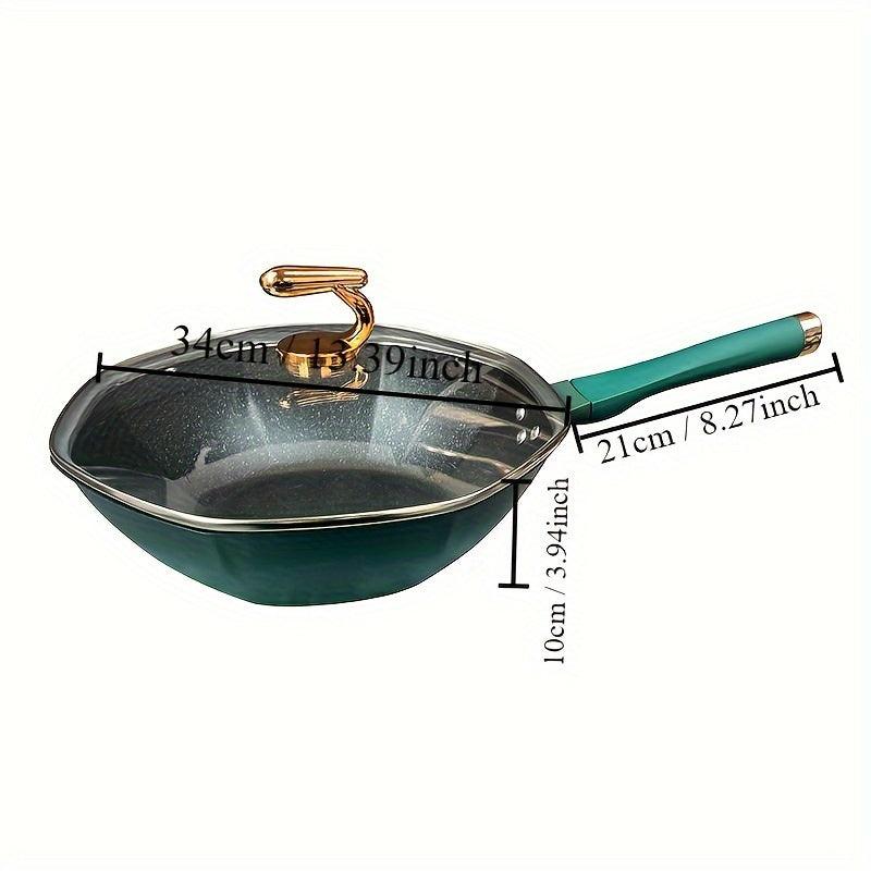 Octagonal Maifan Stone NonStick Cast Iron Skillet - HomeGoods Lima