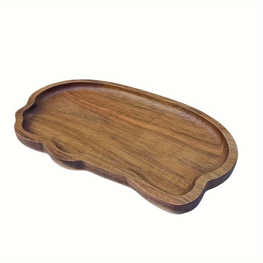 Cloudshaped Wooden Serving Tray Multifunctional Jewelry Food Display - HomeGoods Lima