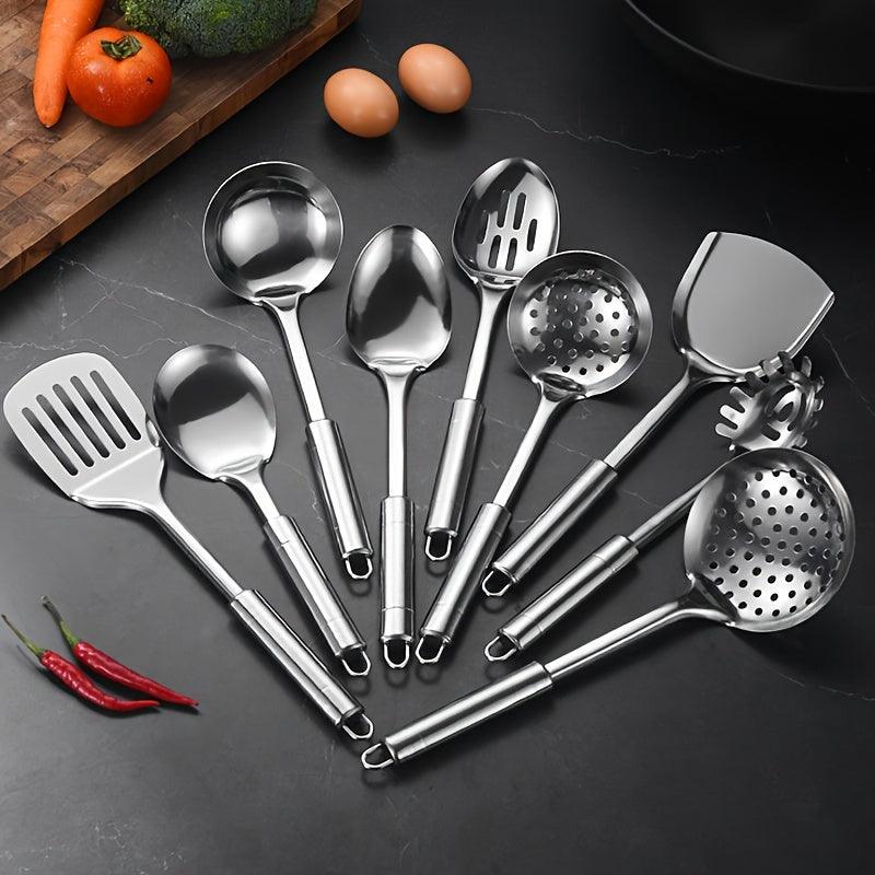 9Piece Stainless Steel Utensil Set Essential NonStick Kitchen Gadgets - HomeGoods Lima