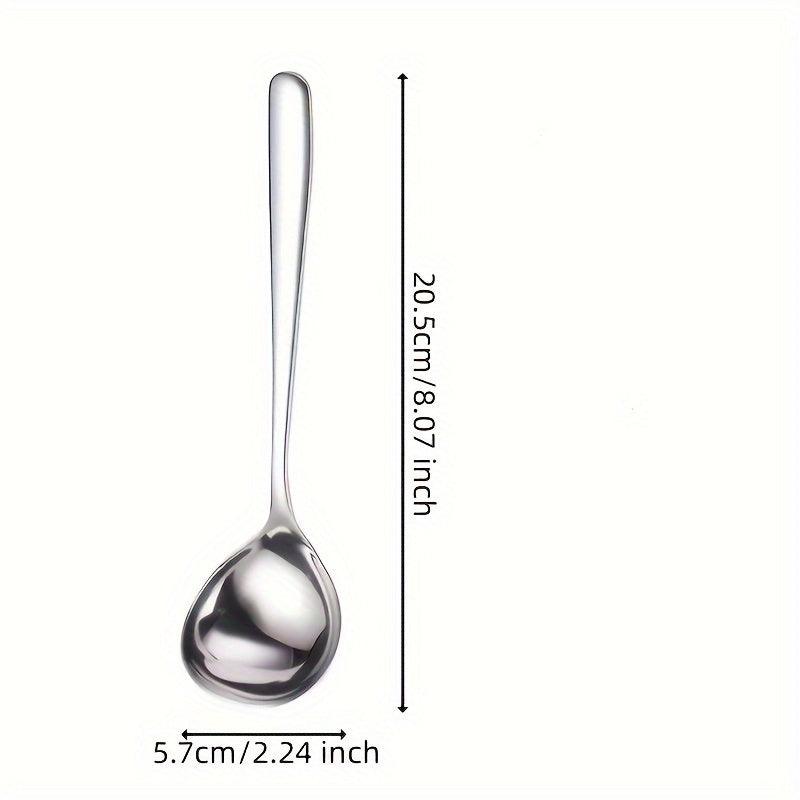 Set of 2 stainless steel serving spoons for kitchens restaurants - HomeGoods Lima