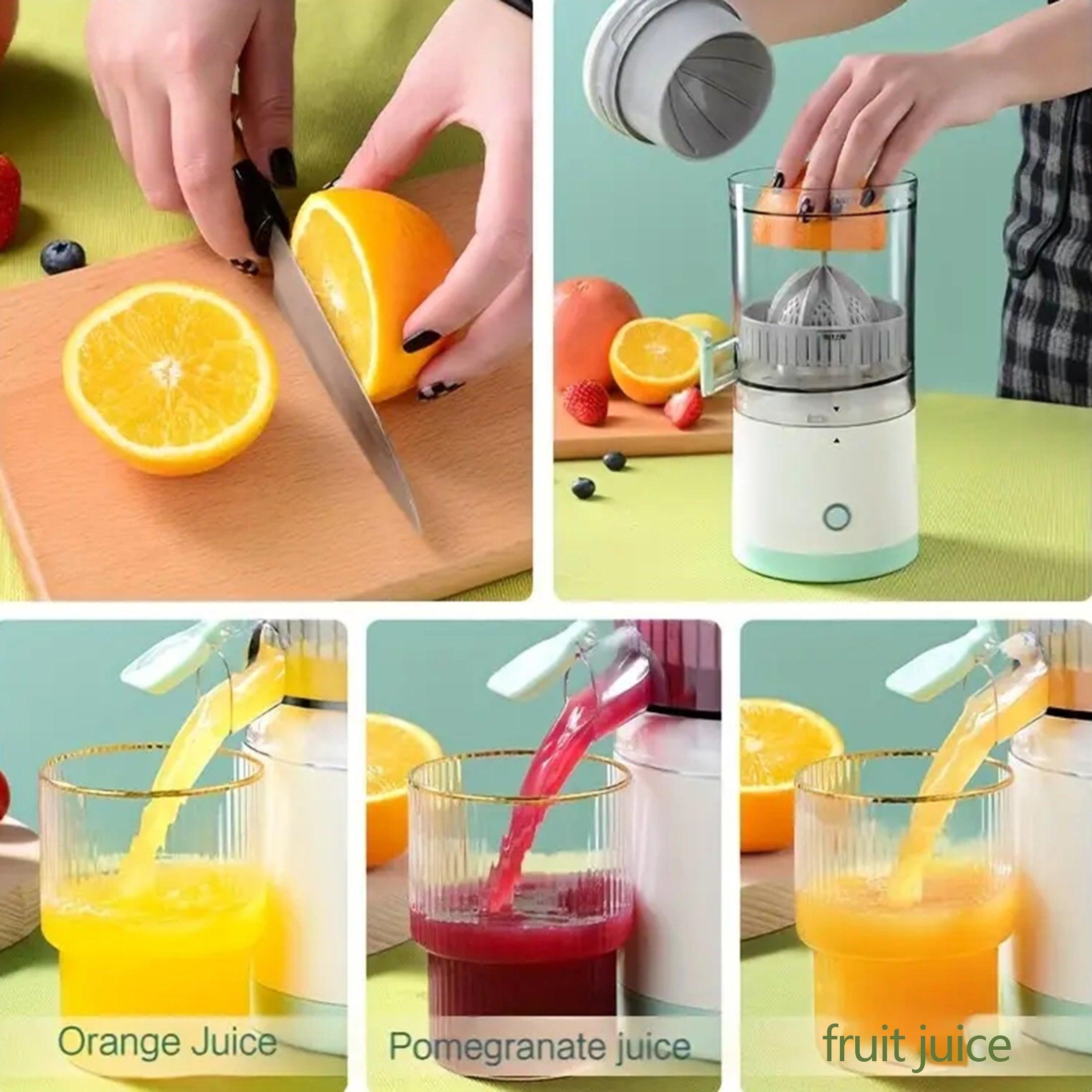 Portable USB Charging Citrus Juicer with Rechargeable Battery - HomeGoods Lima