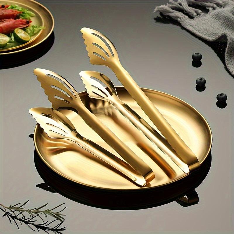 Stainless Steel Multifunctional Serving Tongs for Barbecue and Buffet - HomeGoods Lima