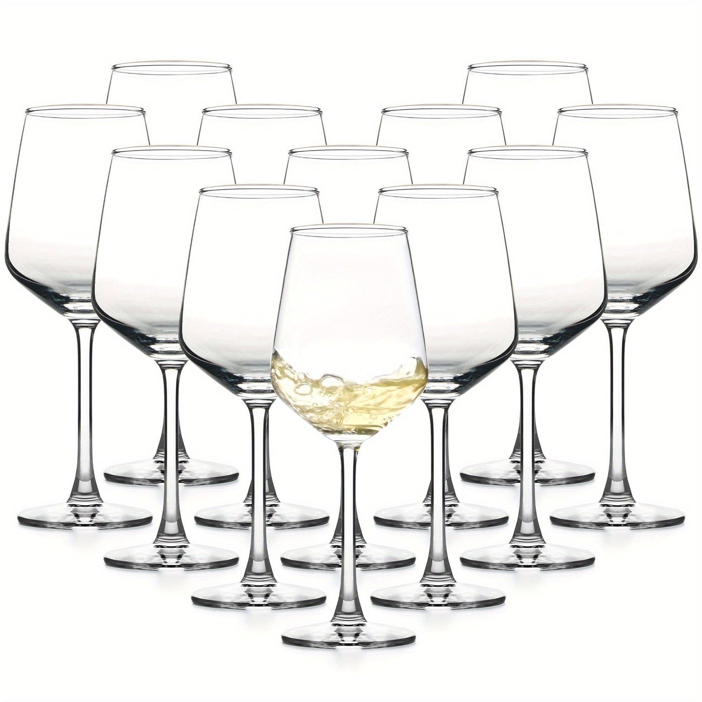 Durable Long Stem Crystal Wine Glasses LeadFree Dishwasher Safe - HomeGoods Lima