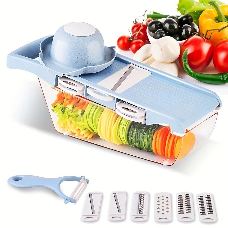 6in1 Stainless Steel Vegetable Chopper Grater - HomeGoods Lima