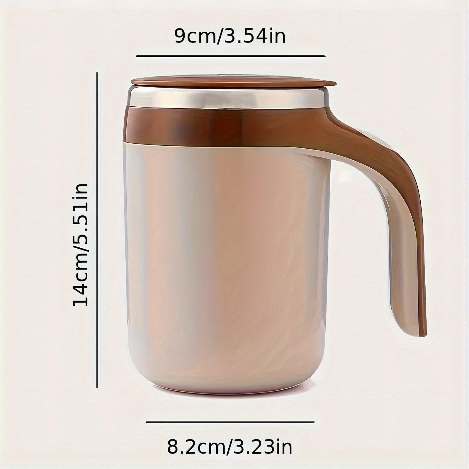 Portable SelfStirring Stainless Steel Coffee Mug 36V Electric - HomeGoods Lima