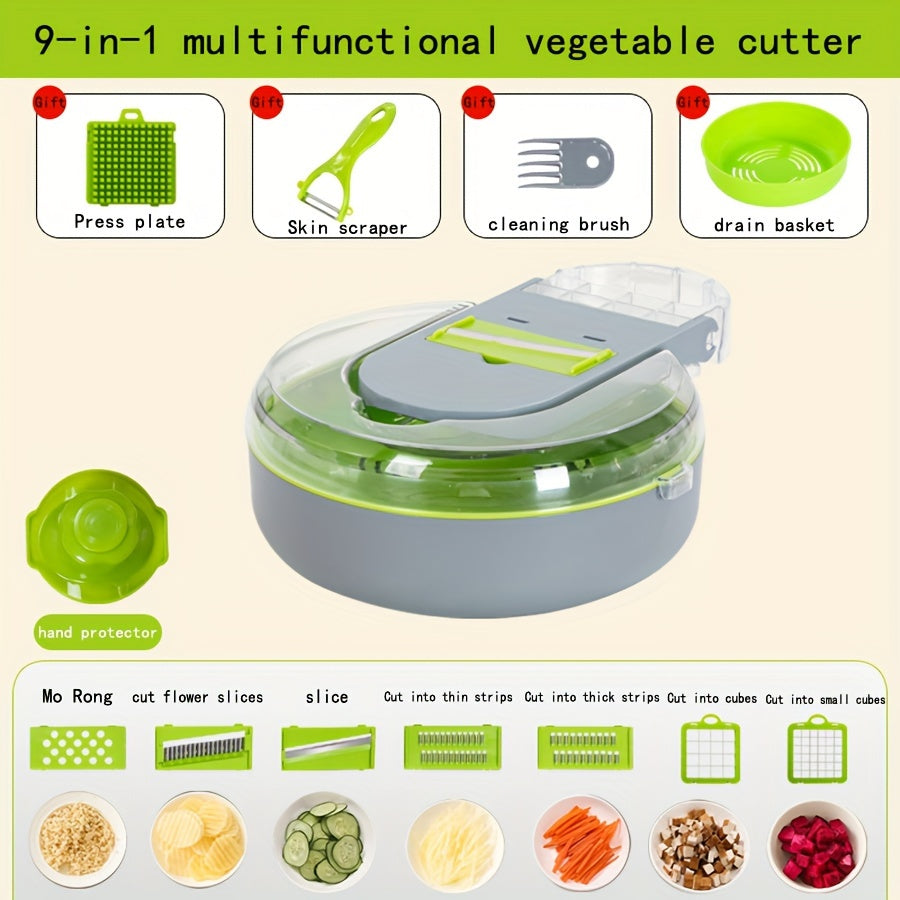 MultiFunctional Veggie Chopper Slice Dice Shred Effortlessly