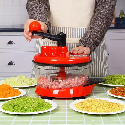 Multifunctional Manual Food Chopper  Meat Grinder